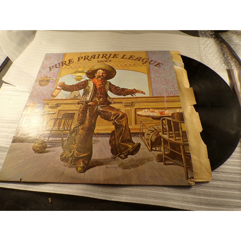 Pure Prairie League Dance Vinyl LP Record RCA APL1-1924 1976 Country Rock